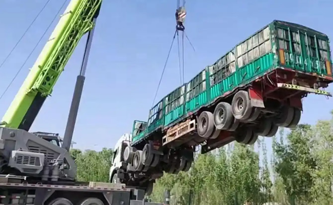 平乐道路脱困救援案例